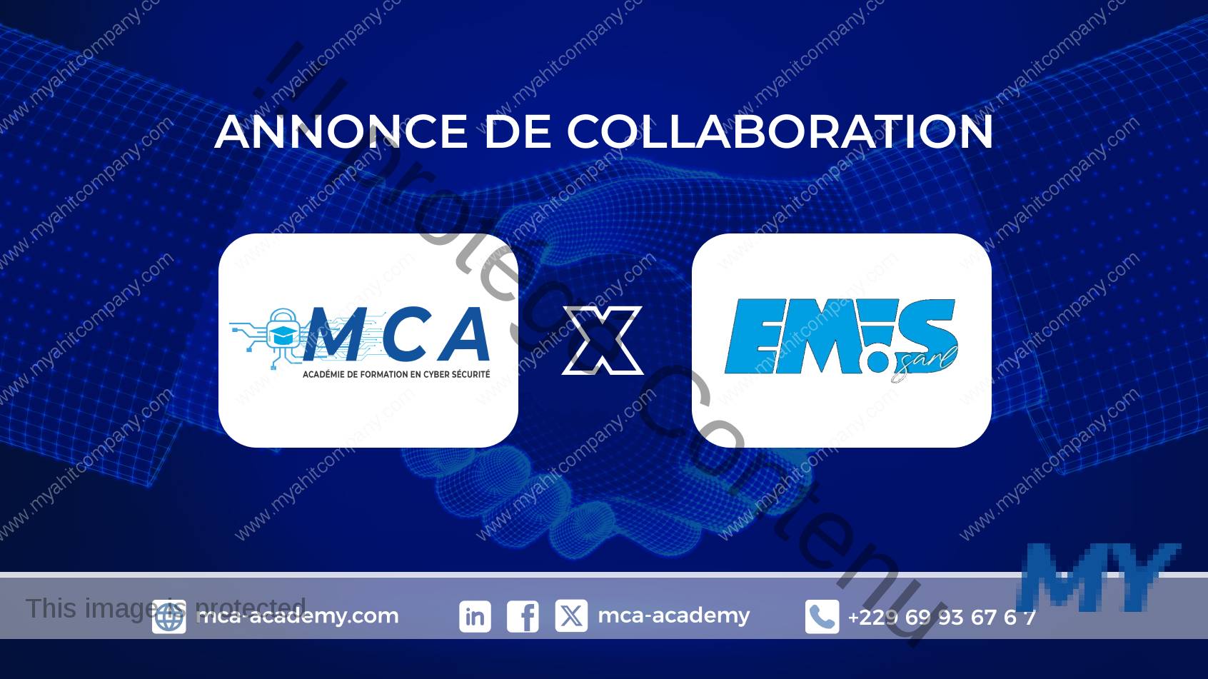 Partenariat EMES SARL et MCA ACADEMY